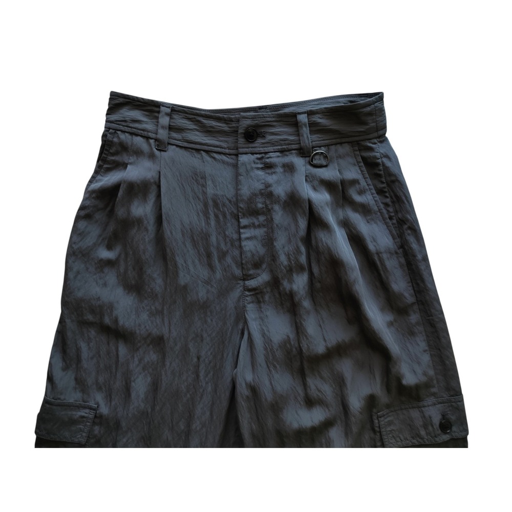 Madewell Women's Thunder Cloud The Harlow Wide Leg Cargo Pants Size 6 - Picture 4 of 13